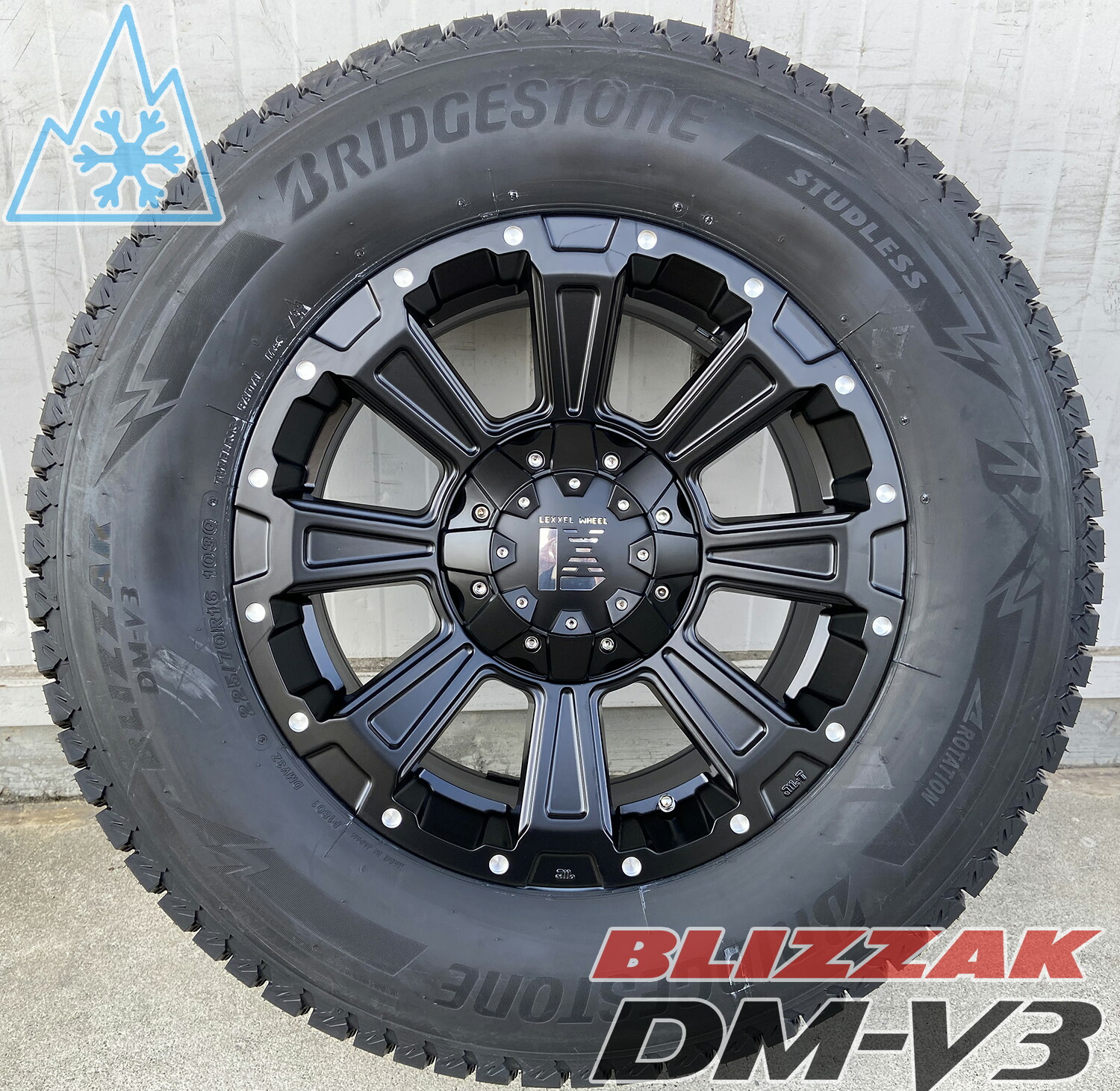 スタッドレスタイヤホイールセット 225/60R18デリカD5 楽天市場