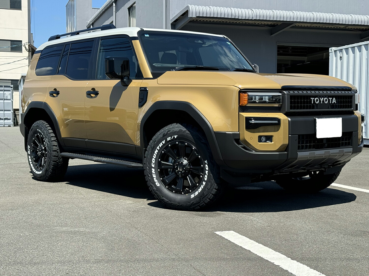 ランクル250 純正　タイヤ　アルミ　18インチ　未使用　vxグレード TOYOTA純正 ランクル250 18インチ タイヤ・ホイールセット