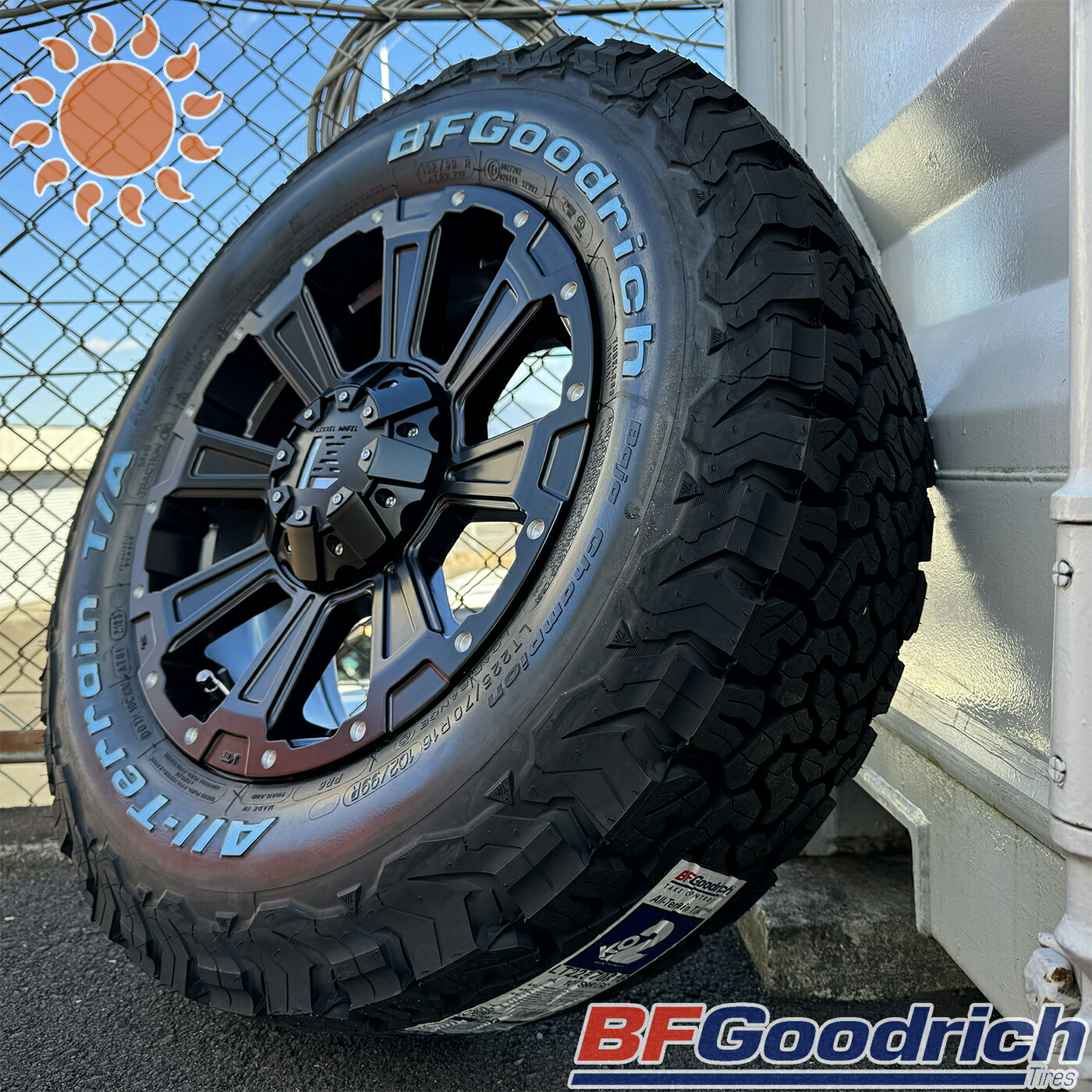 デリカ D5 エクストレイル（T32，T31） CHR クロスロード アウトランダー 16インチ BF グッドリッチ オールテレーン KO2 225/70R16 215/70R16 LEXXEL DeathRock