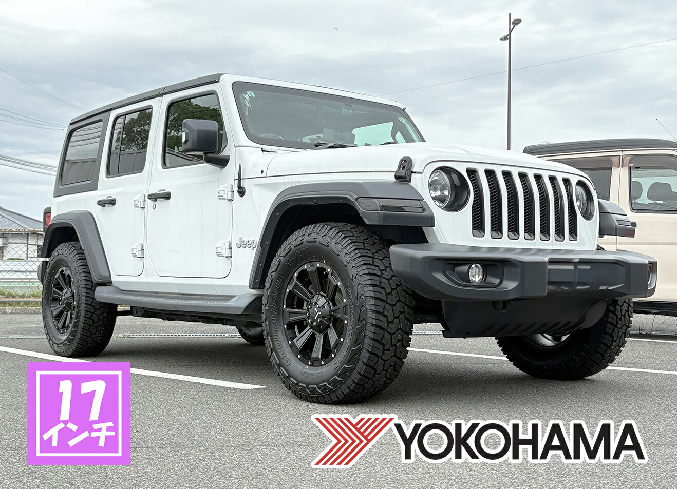 ジオランダー X-AT 265/70R17・285/70R17 × DeathRock ホイール タイヤホイールセット JL／JK ラングラー対応 17インチ 新品4本
