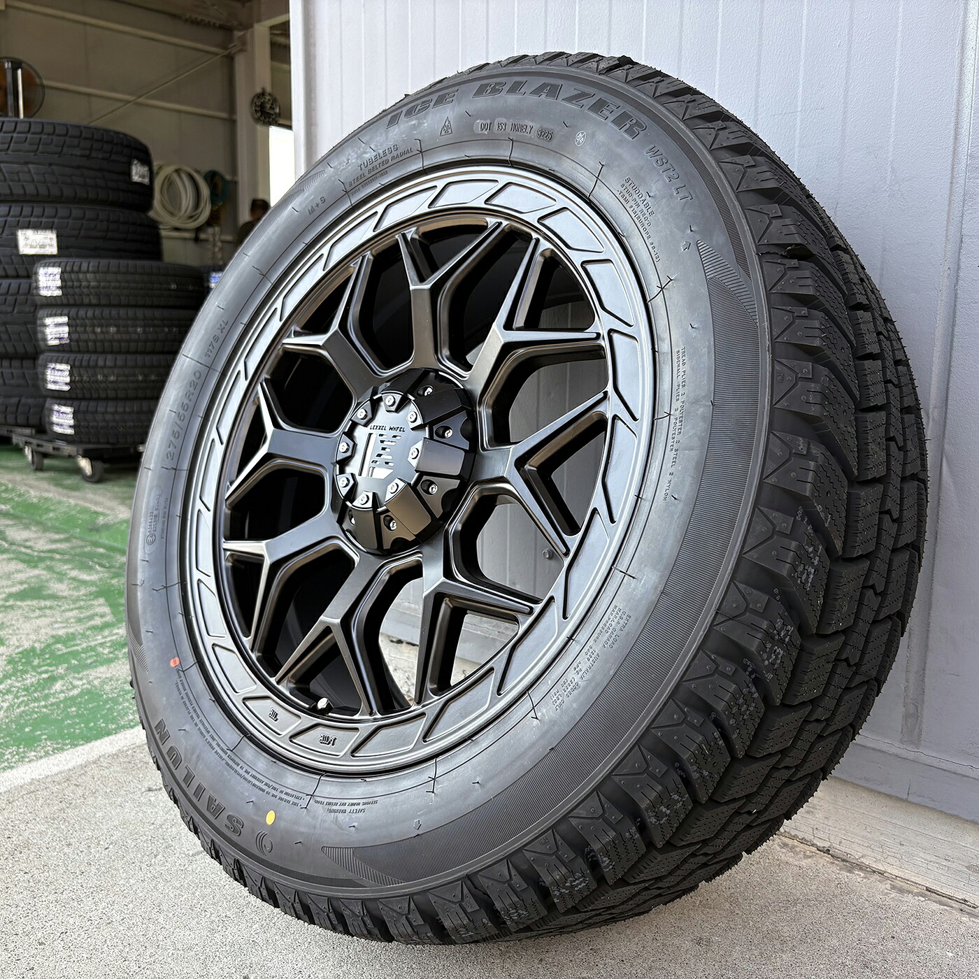 即納 ランドクルーザー 300 250 LX600 ランクル250 ランクル300 スタッドレス タイヤホイール セット 20インチ レクセルホイール インフェルノ SAILUN WST2 275/55R20｜Auto Craft WAT