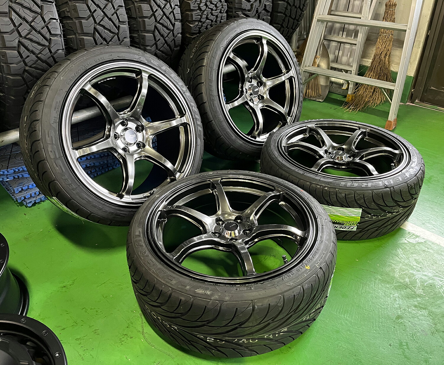 楽天市場】86 タイヤホイール 新品4本セット Acht-6 KENDA KR20
