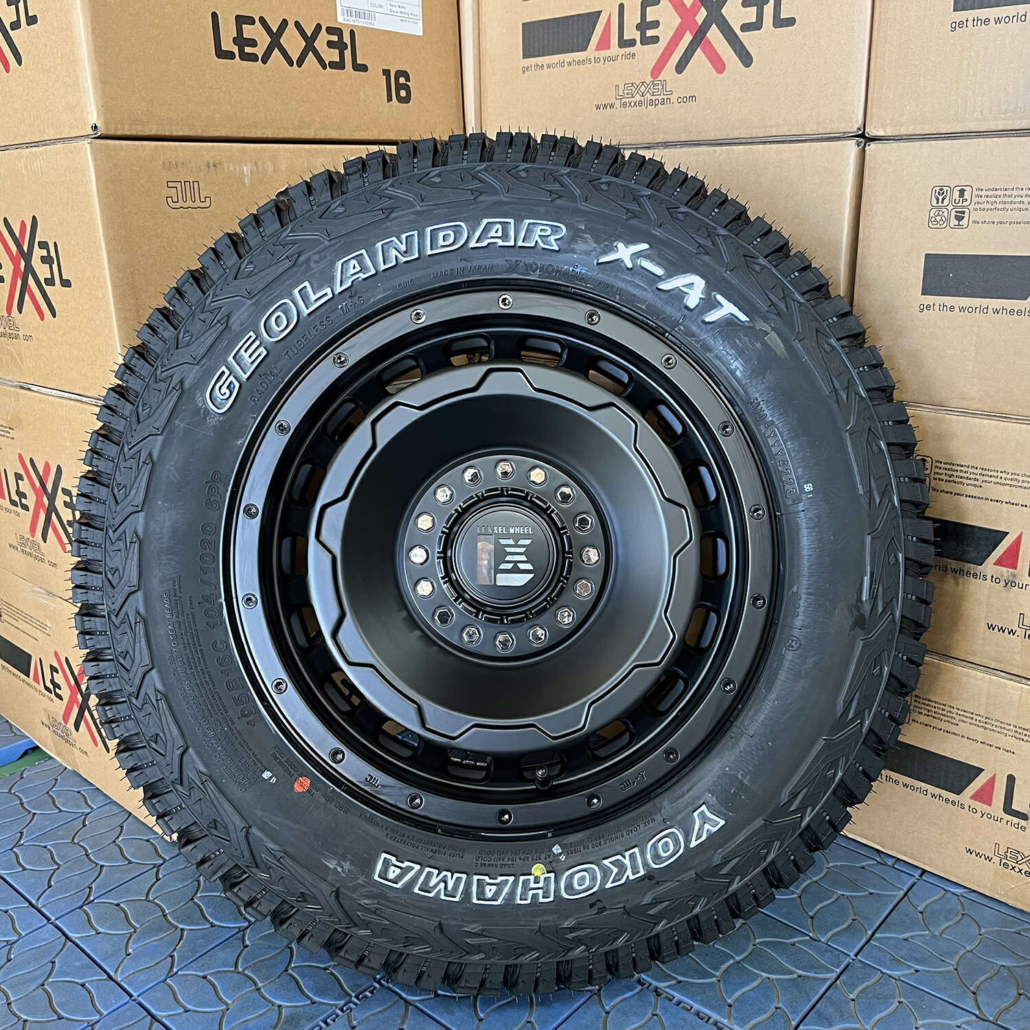 楽天市場】ジムニー タイヤホイールセット 新品 5本セット 195R16