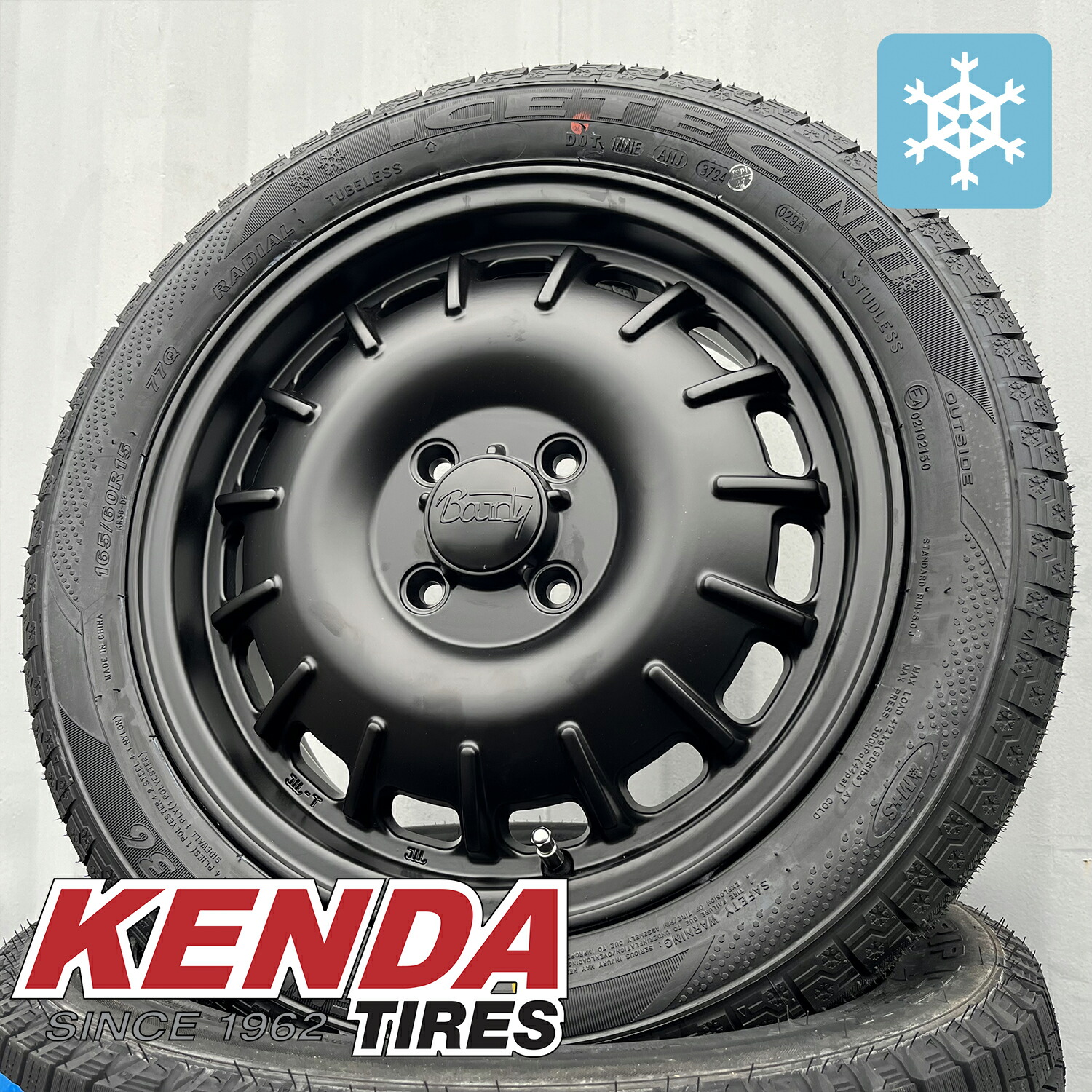 Kenda スタッドレスタイヤ 15インチ ホイール付き 楽天市場】165／55R15 スタッドレス（ブランドケンダ