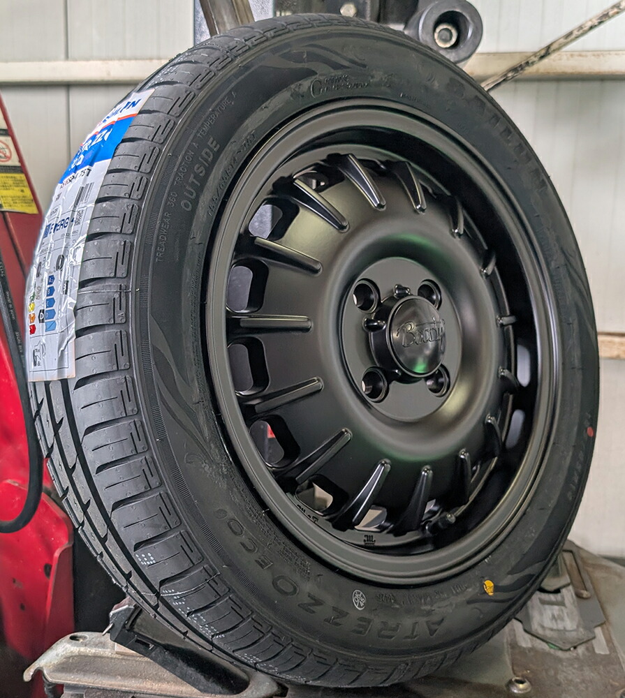 エヴリィ ハイゼット N-VAN キャンバス キャリィ アトレー Bounty ノエル 155/65R14 165/55R14 タイヤホイール セット 14インチ|Auto Craft WAT