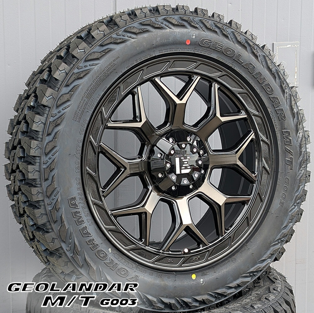 ディフェンダー L663 タイヤホイールセット 20インチ InFerno YOKOHAMA ジオランダー MT 275/55R20 285/55R20