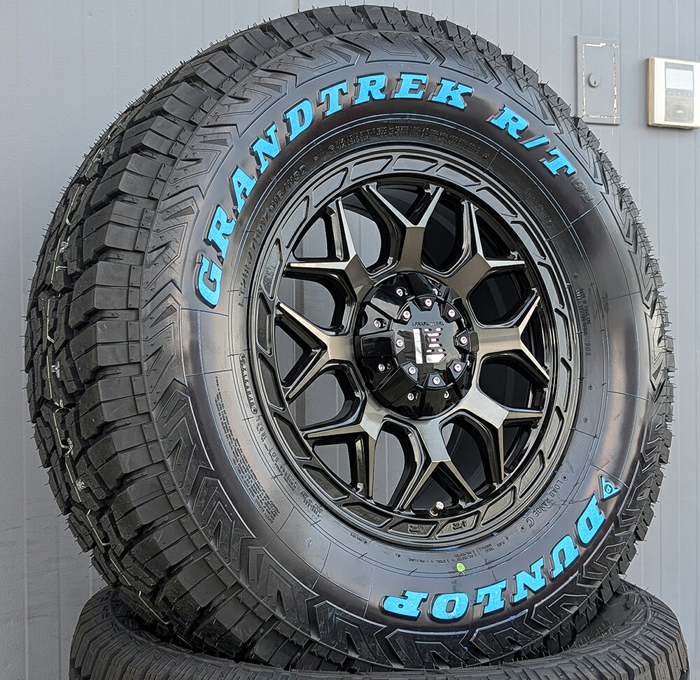 ランクル250 ランクル300 GX550 LX600 タイヤホイールセット 18インチ InFerno ダンロップ グラントレック RT01 265/65R18｜Auto Craft WAT