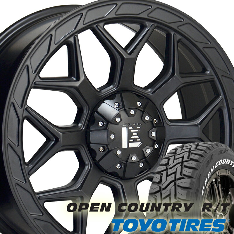 ランクル300 ランクル250 ランドクルーザー 300 200 タイヤホイールセット 20インチ InFerno TOYO オープンカントリー RT 265/50R20 275/55R20 ホワイトレター