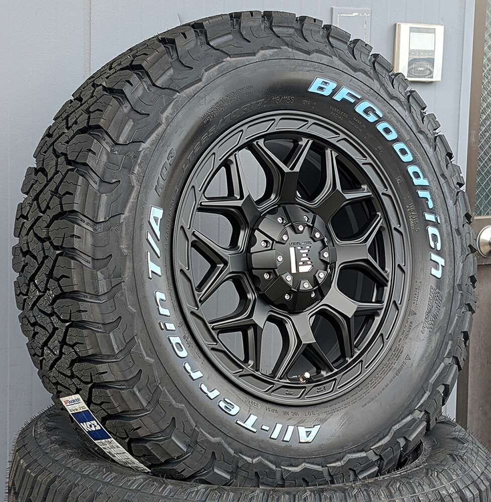 LEXXEL InFerno ランクル250 ランクル300 LX600 GX550 タイヤ ホイール セット 18インチ BF Goodrich KO3 265/65R18 275/65R18 タイヤホイール グッドリッチ オールテレーン
