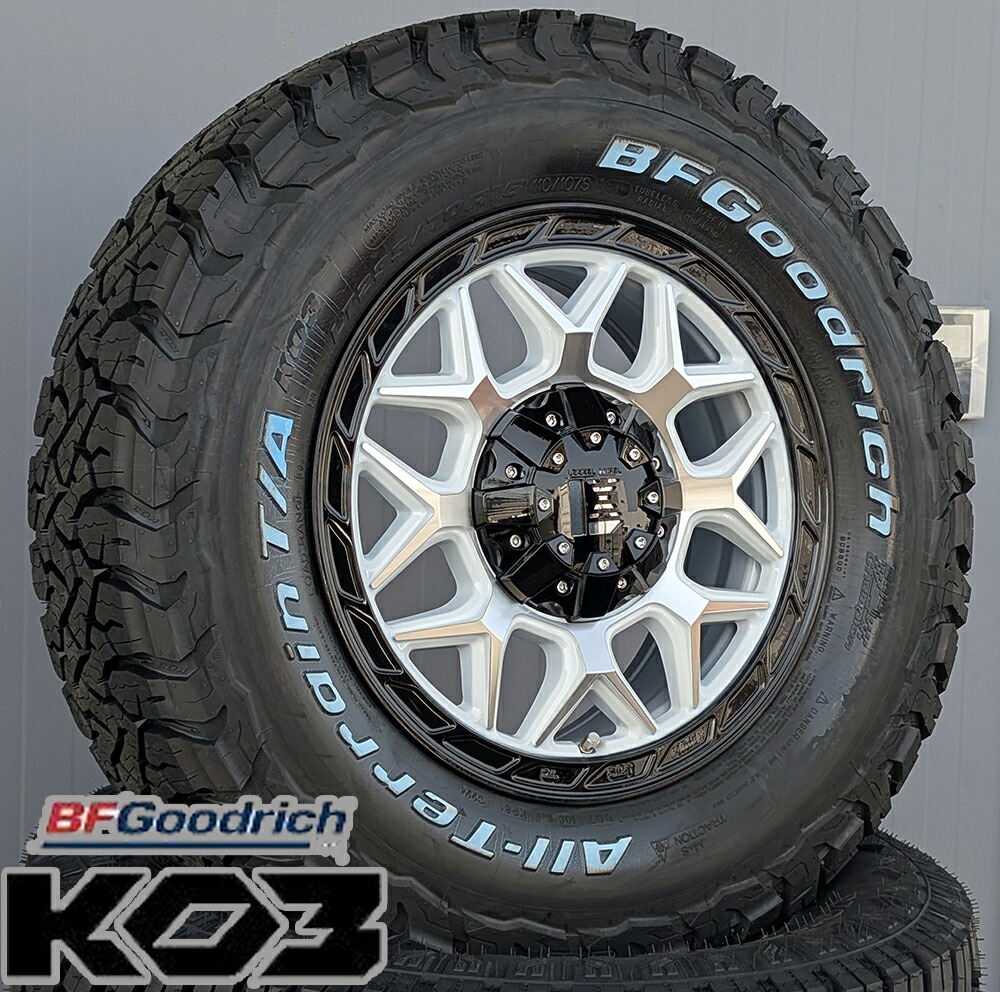 LEXXEL InFerno デリカ D5 RAV4 CX5 エクストレイル カローラクロス タイヤ ホイール セット 16インチ BF Goodrich KO3 225/70R16 225/75R16 235/70R16 タイヤホイール グッドリッチ オールテレーン
