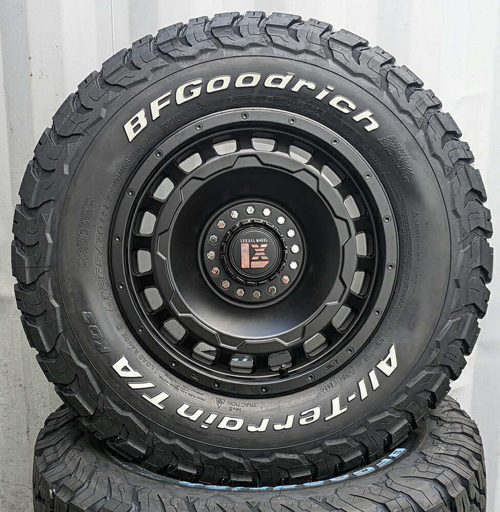 JEEP ラングラー JL JK 17インチ LEXXEL SwaGGer スワッガー BF Goodrich ALLTERRAIN KO3 265/65R17 265/70R17 285/70R17