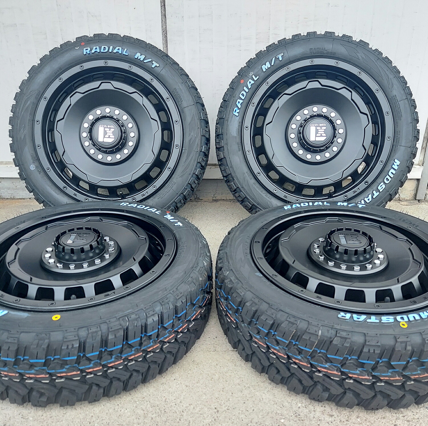 セレナ ステップワゴン VOXY LEXXEL SwaGGer MUDSTAR MT 215/60R16 タイヤホイール 16インチ ホワイトレター タイヤホイールセット 白文字｜Auto Craft WAT