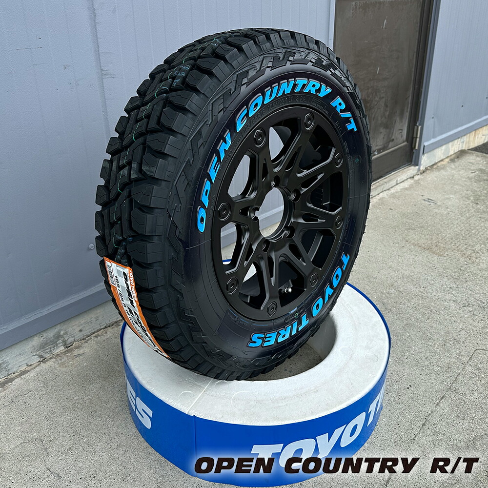 ジムニー JB64 人気 タイヤ トーヨータイヤ オープンカントリー RT 185/85R16 ホワイトレター 16インチ BDX08｜Auto Craft WAT