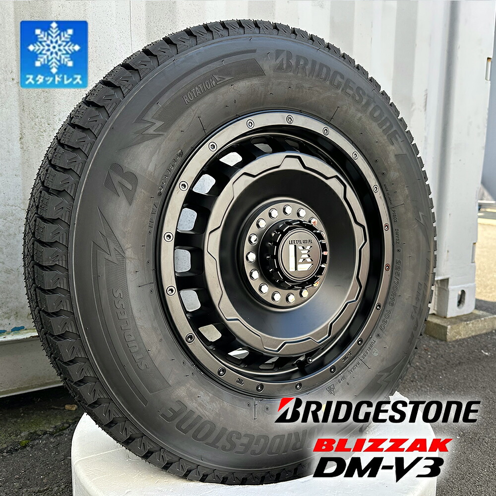 スタッドレス DELICA:D5 X-TRAIL RAV4 CX-5 CX5 アウトランダー ブリヂストン ブリザック DM-V3 215/70R16 225/70R16 235/70R16 16インチ タイヤホイールセット LEXXEL SwaGGer｜Auto Craft WAT