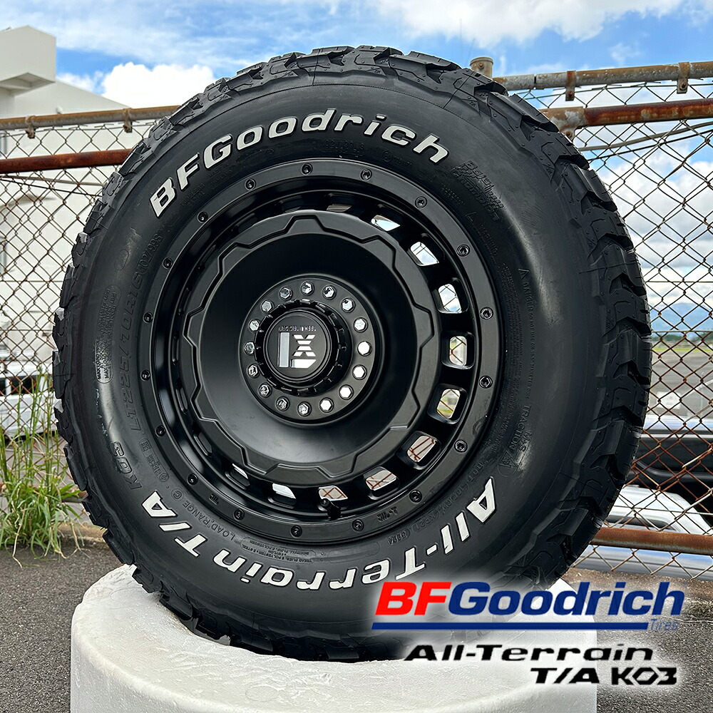 16インチ デリカd5 エクストレイル RAV4 BF Goodrich T/A KO3 215/70r16 225/70r16 235/70r16 LEXXEL SwaGGer タイヤホイールセット 4本セット|Auto Craft WAT
