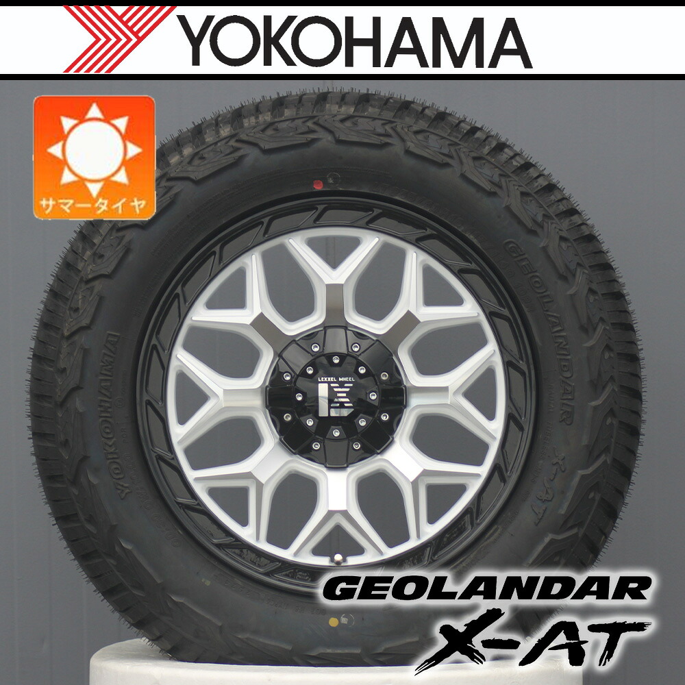 【車種】JL JK ラングラー グランドチェロキー｜タイヤホイールセット 18インチ ヨコハマ ジオランダー X-AT 265/65R18 275/65R18 285/65R18 タイヤホイール 新品 4本セット LEXXEL InFerno インフェルノ 147,840円
