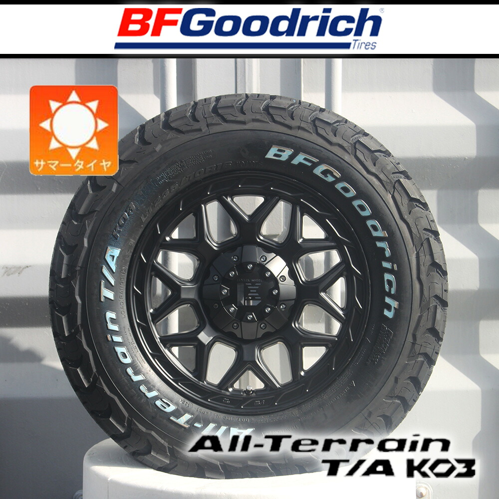 LEXXEL InFerno 200系 ハイエース レジアスエース タイヤ ホイール セット 16インチ BF Goodrich KO3 215/70R16 タイヤホイール グッドリッチ オールテレーン