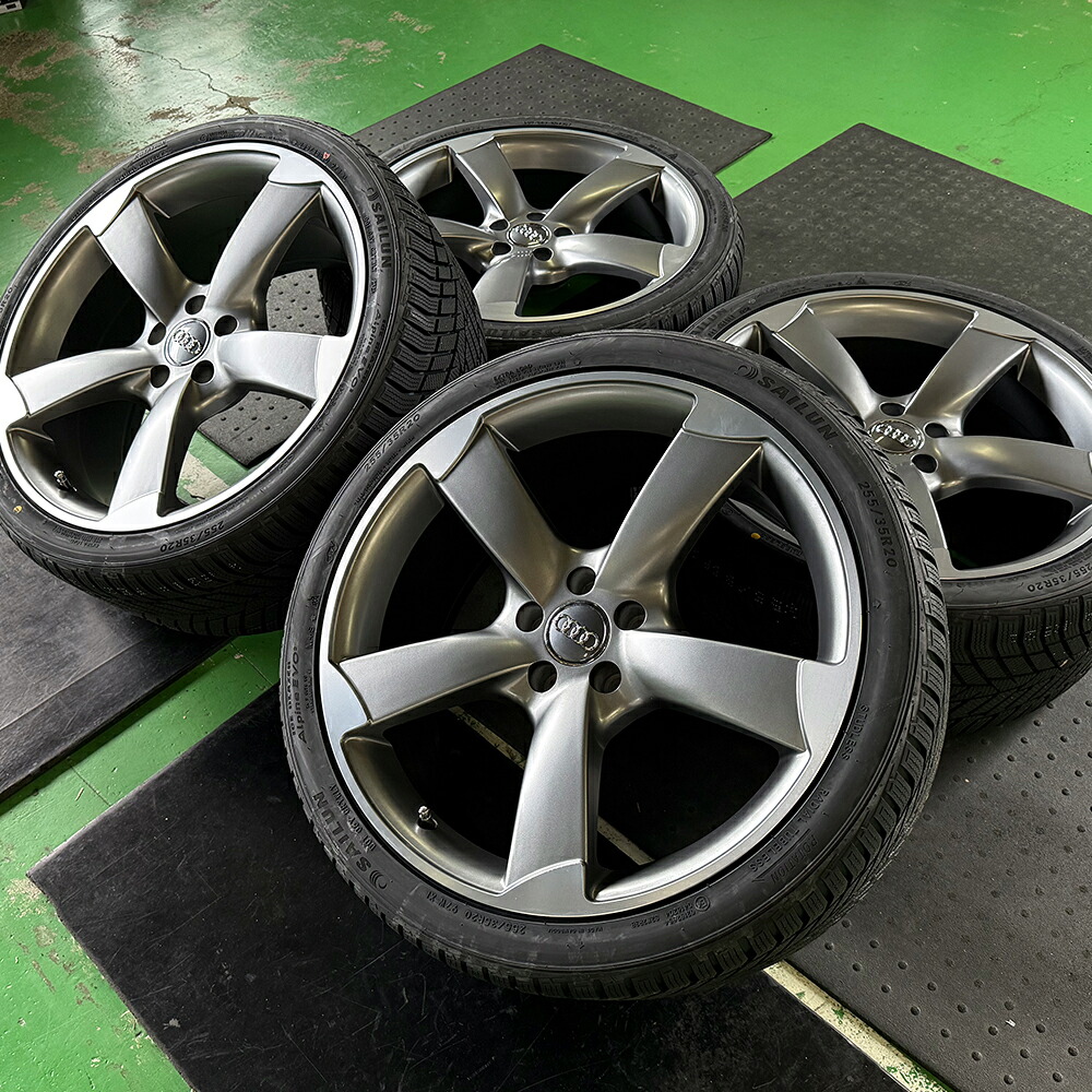 【新品4本】アウディ Audi A5 (8T) A6 (4F/4G) A7 (4G)｜ Audi用 スタッドレス 20インチ SAILUN Alpine EVO2 255/35R20 20インチ タイヤホイール 1台分｜Auto Craft WAT