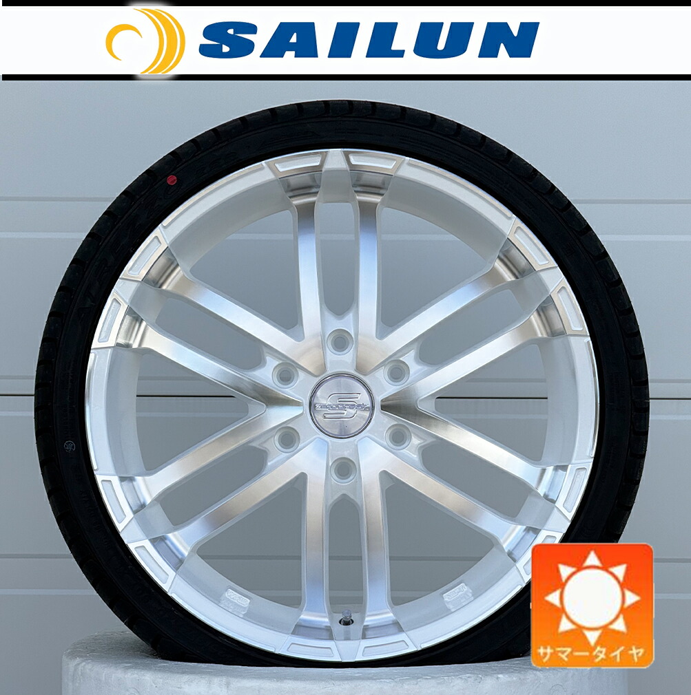 【車種】200系 ハイエース レジアスエース|Zerobreak S タイヤホイール SAILUN ZSR 225/35R20 20インチ 新品4本セット タイヤホイールセット|Auto Craft WAT