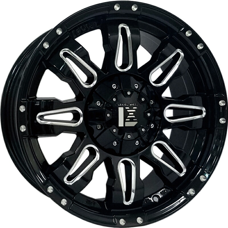 LEXXEL WHEEL レクセル ホイール Balano バレーノ 17x8.0 +25 139.7-6H ホイールのみ 1本から｜Auto Craft WAT 22,214円
