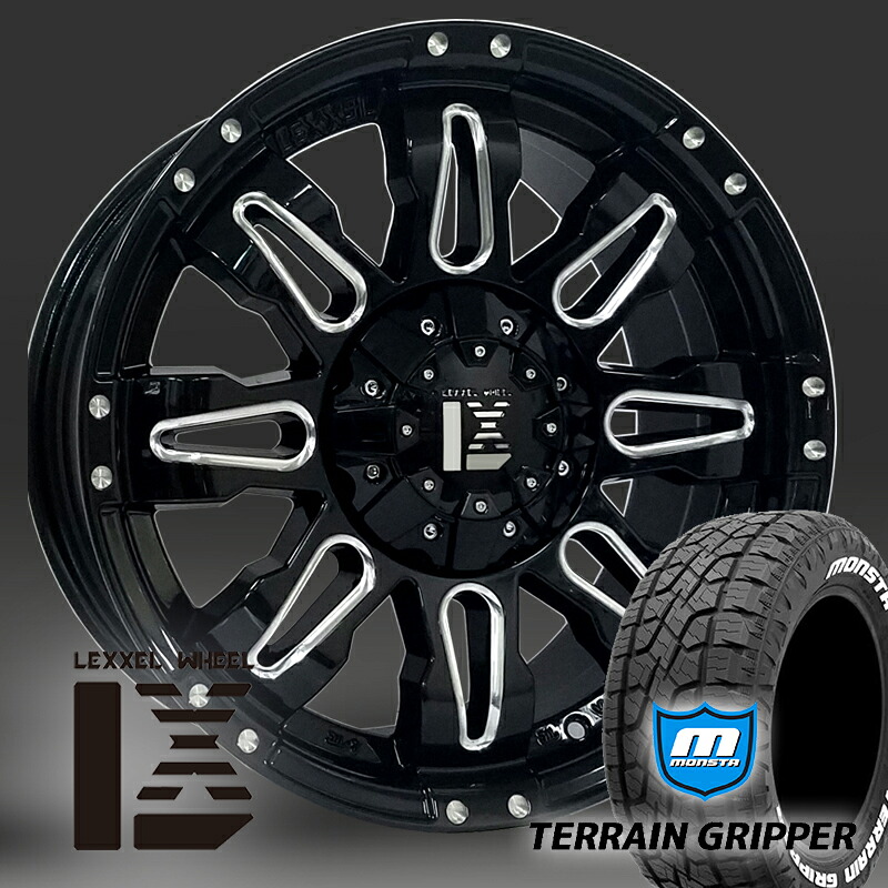 ハイラックス サーフ プラド FJクルーザー パジェロ H3 17インチ モンスタ テレングリッパー 265/70R17 265/65R17|Auto Craft WAT