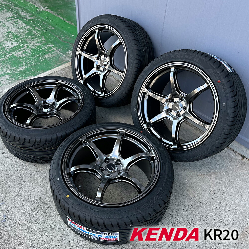 タイヤホイールセット 18インチ(BRZ ZD8、86 ZN8) KAISER（KENDA） 86 zn6 BRZ zc6 18インチ タイヤホイールセット Acht