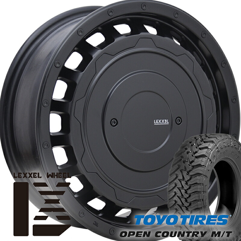 ジムニーシエラ JB74 16インチ LEXXEL SwaGGer Old style スワッガー トーヨーオープンカントリーMT 225/75R16 ホワイトレター|Auto Craft WAT