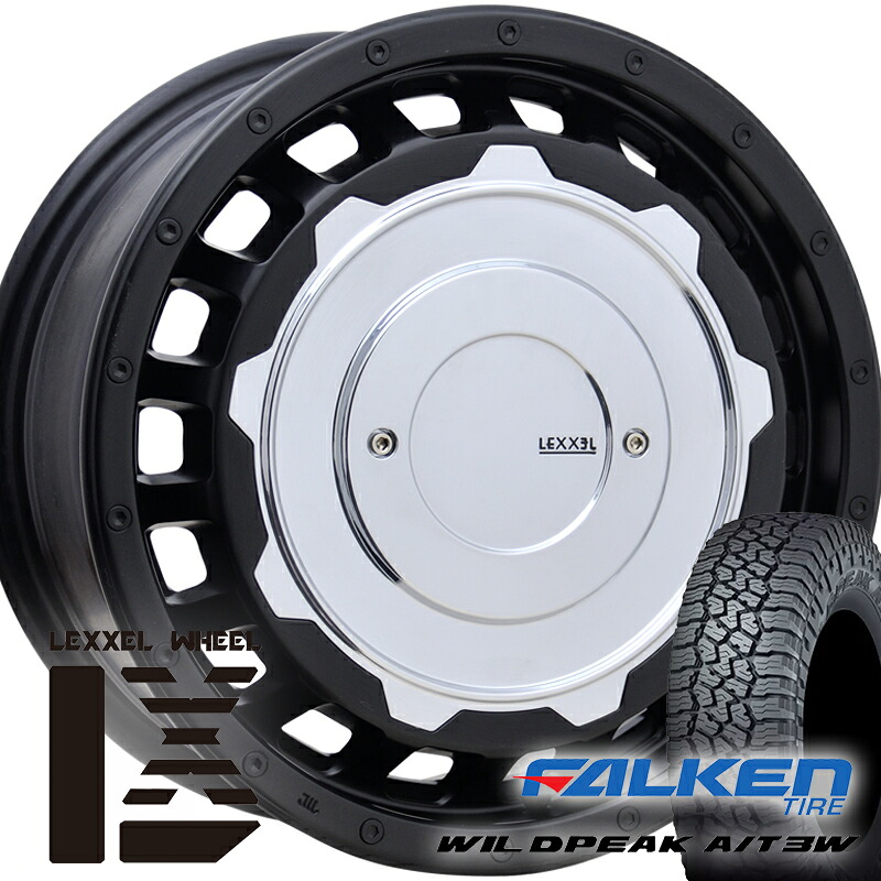 デリカD5 RAV4 エクストレイル CX5 16インチ 新品タイヤホイールセット ファルケン WILDEPEAK A/T03W 225/75R16 235/70R16 タイヤホイール