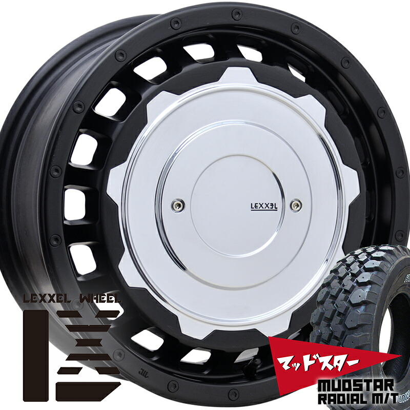 デリカ D5 エクストレイル クロスロード 16インチ LEXXEL SwaGGer スワッガー マッドスター 215/65R16 215/70R16 225/70R16 ホワイトレター タイヤホイール｜Auto Craft WAT 107,800円