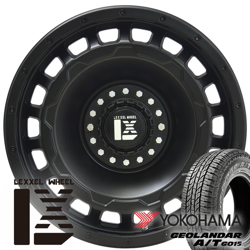 ラングラー JL JK タイヤホイールセット 17インチ YOKOHAMA GEOLANDAR G015 265/65RR17 265/70R17 285/70R17