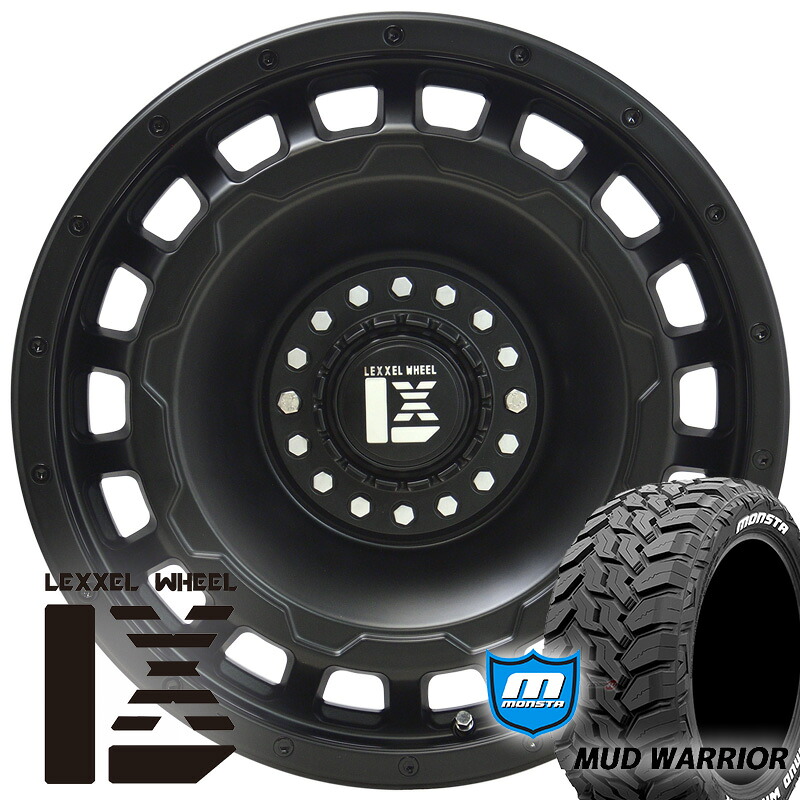 プラド ハイラックス FJ H3 タイヤホイールセット 17インチ SwaGGer MONSTA マッドテレン 265/65R17 265/70R17 タイヤホイール｜Auto Craft WAT 117,040円