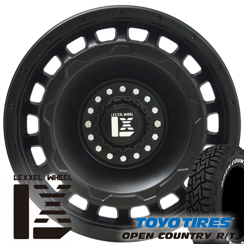 JK JL ラングラー エクスプローラー 17インチ LEXXEL SwaGGer スワッガー トーヨー オープンカントリー RT 265/70R17 265/65R17 285/70R17