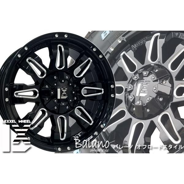 LEXXEL【Balano offroad style】ハリアー,CX5,デリカD5,エクストレイル 17インチ MUDSTAR Radial M/T 225/65R17 マッド ホワイトレター