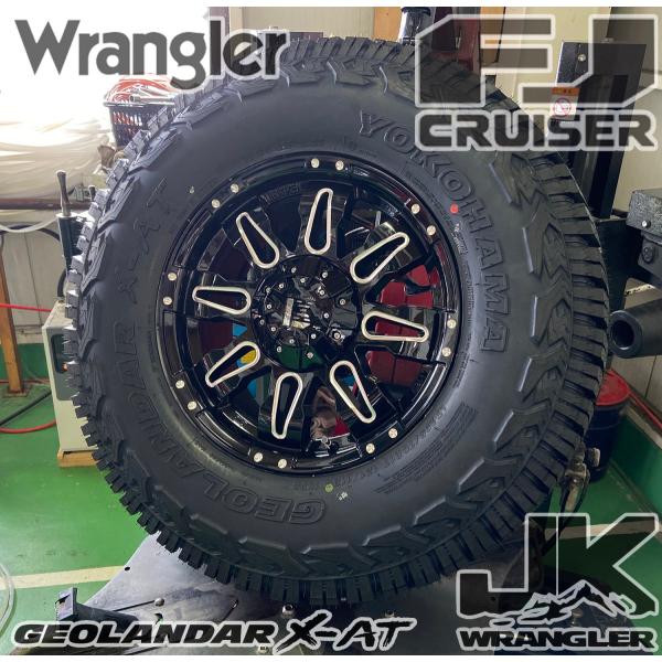 JL JK ラングラー エクスプローラー 17インチ LEXXEL Balano バレーノ ヨコハマ ジオランダー X-AT 265/70R17 265/65R17 285/70R17 295/70R17