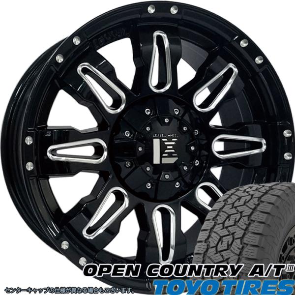 JL JK ラングラー 17インチ LEXXEL Balano バレーノ TOYO OPENCOUNTRY AT3 285/70R17 265/70R17 275/65R17｜Auto Craft WAT