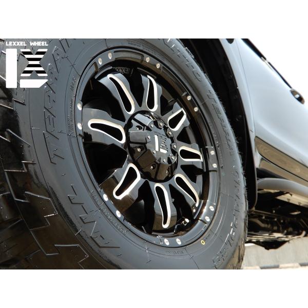 LEXXEL【Balano offroad style】ジープ ラングラー,コマンダー,グランドチェロキー 17インチ NITTO テラ 265/65R17,265/70R17,285/70R17｜Auto Craft WAT