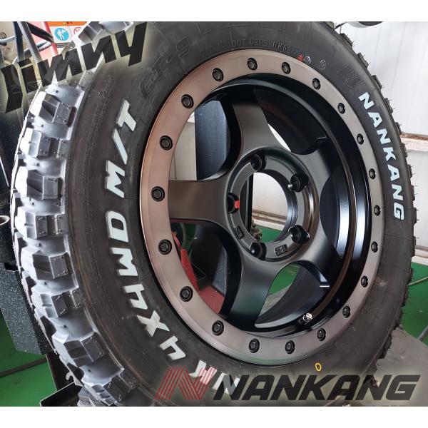 ジムニー JB23 JB22 JB64 JA11 JA12 JA22 16インチ Bounty Collection BDX05 ナンカン FT9 175/80R16 ホワイトレター 60,368円