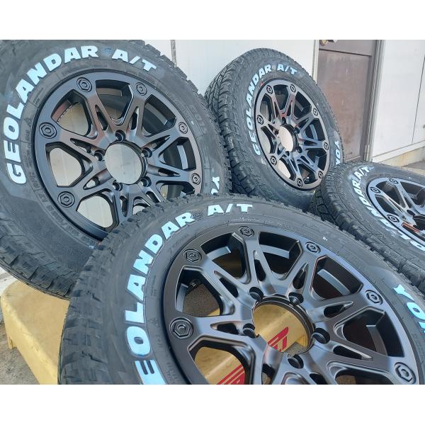 9月入荷 ジムニー JB23 JB64 16インチ Bounty Collection BDX08 ヨコハマ ジオランダー AT G015 185/85R16 ホワイトレター｜Auto Craft WAT