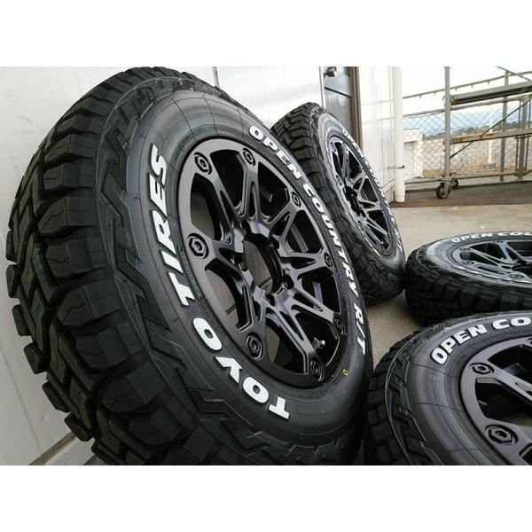ジムニー JB23 JB64 16インチ タイヤ ホイールセット 人気 BDX08 トーヨー オープンカントリー RT 185/85R16 ホワイトレター｜Auto Craft WAT
