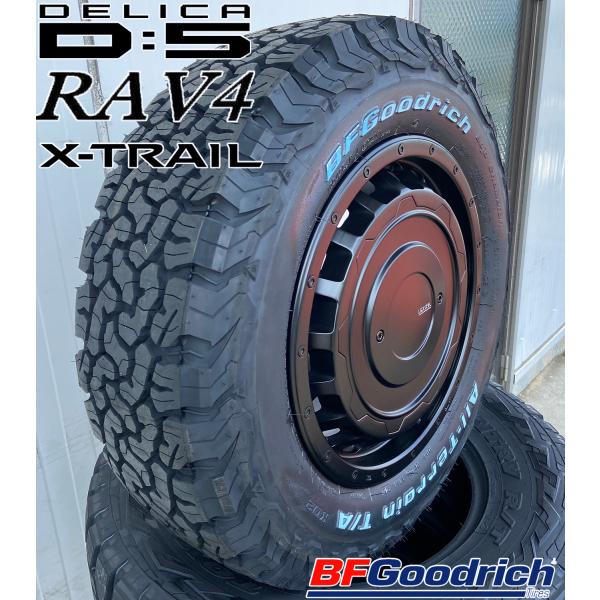 D5 デリカ エクストレイル クロスロード CX5 RAV4 16インチ LEXXEL SwaGGer スワッガー BF グッドリッチ オールテレン KO2 215/70R16 225/70R16 235/70R16｜Auto Craft WAT