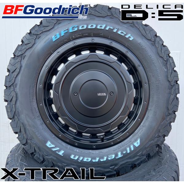 D5 デリカ エクストレイル クロスロード CX5 RAV4 16インチ LEXXEL SwaGGer スワッガー BF グッドリッチ オールテレン KO2 215/70R16 225/70R16 235/70R16｜Auto Craft WAT
