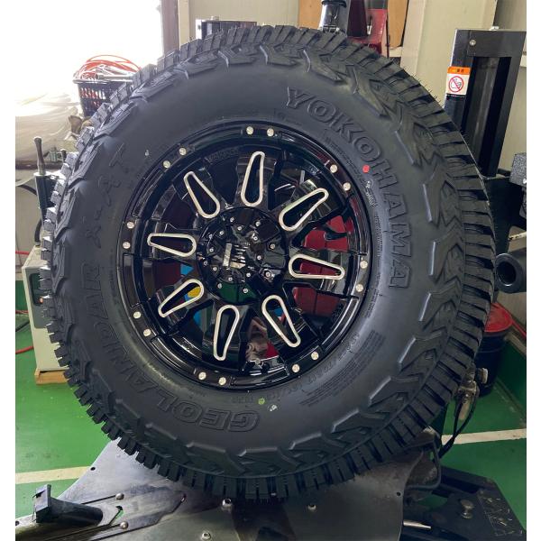 JL JK ラングラー エクスプローラー 17インチ LEXXEL Balano バレーノ ヨコハマ ジオランダー X-AT 265/70R17 265/65R17 285/70R17 295/70R17