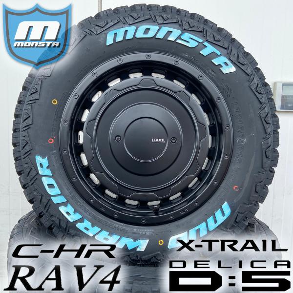 デリカD5 エクストレイル CX5 タイヤホイール 16インチ SwaGGer Old style -MONSTA マッド 215/70R16｜Auto Craft WAT