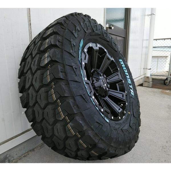 JL JK ラングラー タイヤホイールセット 17インチ DeathRock MONSTA エクストリーム MUD 33x12.50R17 35x12.50R17｜Auto Craft WAT