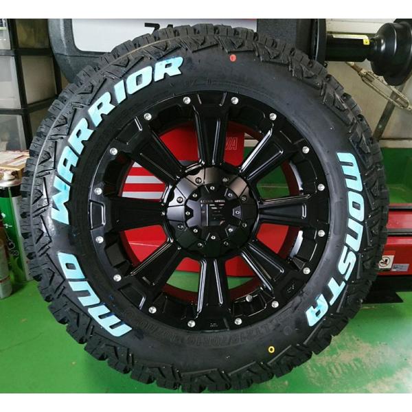 200系ハイエース レジアスエース タイヤホイール 16インチ DeathRock デスロック MONSTA モンスタ マッド 215/70R16