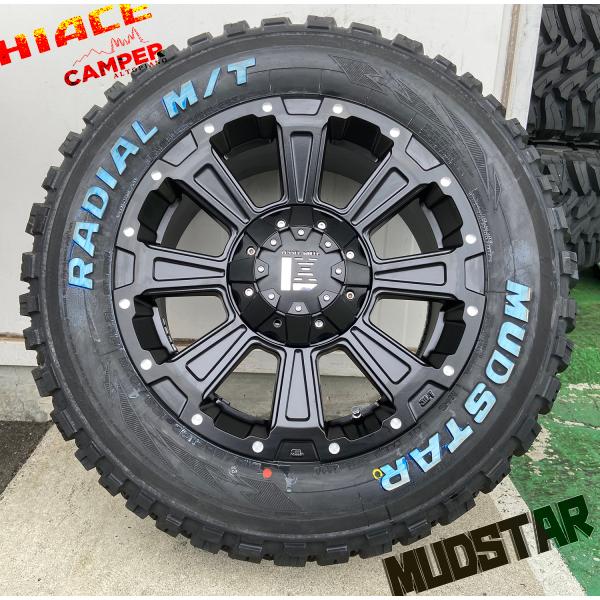 デリカD5 エクストレイル CHR クロスロード ジューク タイヤホイールセット 16インチ DeathRock デスロック Mudstar Radial M/T 215/70R16 215/65R16