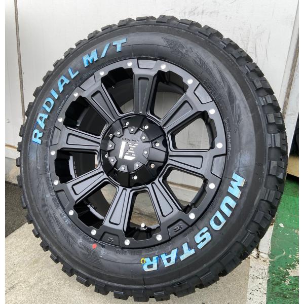 デリカD5 エクストレイル クロスロード ジューク CX5 タイヤホイールセット 16インチ DeathRock デスロック Mudstar Radial M/T 215/70R16 215/65R16