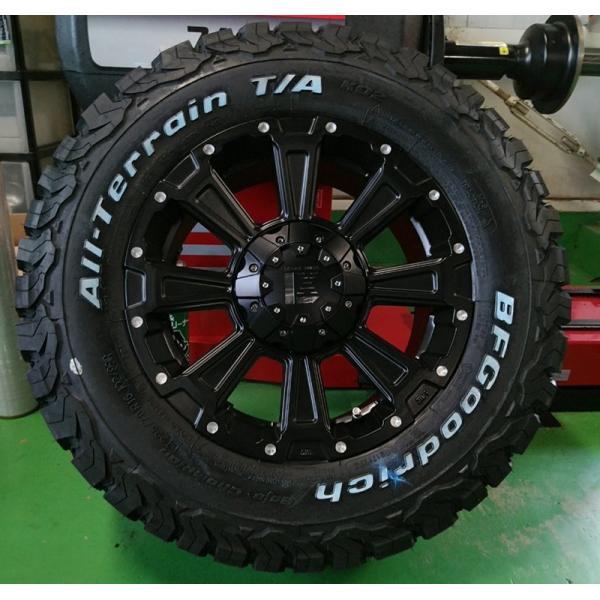 デリカD5 エクストレイル CHR クロスロード タイヤホイール DeathRock デスロック BFGoodrich KO2 215/70R16 225/70R16