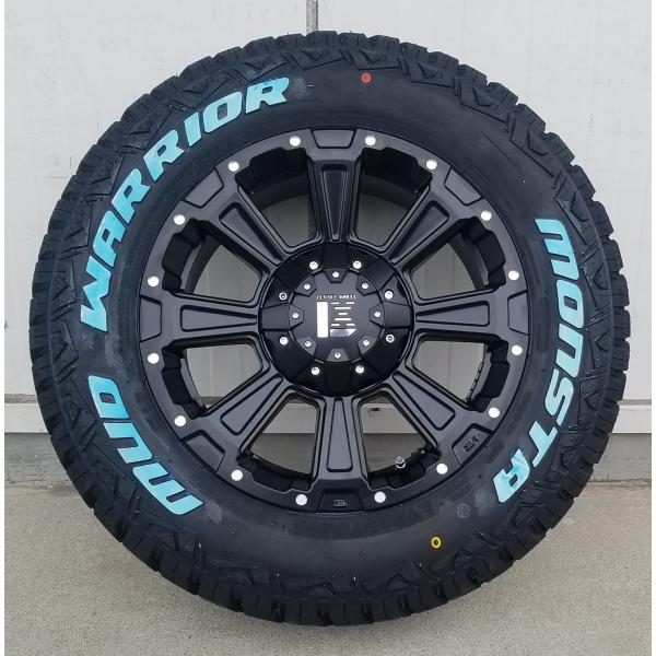 デリカD5 エクストレイル CHR クロスロード ジューク CX5 タイヤホイールセット 16インチ DeathRock デスロック MONSTA MUDWARRIOR 235/70R16