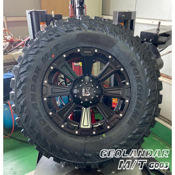 プラド ハイラックス サーフ FJクルーザー H3 17インチ LEXXEL DeathRock デスロック ヨコハマ ジオランダー MT G003 265/70R17 285/70R17 265/65R17